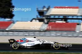Lance Stroll (CDN) Williams FW41. 07.03.2018. Formula One Testing, Day Two, Barcelona, Spain. Wednesday.