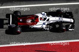 Charles Leclerc (MON) Sauber C37. 07.03.2018. Formula One Testing, Day Two, Barcelona, Spain. Wednesday.