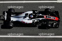 Romain Grosjean (FRA) Haas F1 Team VF-18. 07.03.2018. Formula One Testing, Day Two, Barcelona, Spain. Wednesday.