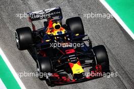 Daniel Ricciardo (AUS) Red Bull Racing RB14. 07.03.2018. Formula One Testing, Day Two, Barcelona, Spain. Wednesday.