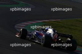 Brendon Hartley (NZ) Scuderia Toro Rosso  07.03.2018. Formula One Testing, Day Two, Barcelona, Spain. Wednesday.