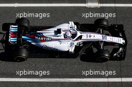 Sergey Sirotkin (RUS) Williams FW41. 07.03.2018. Formula One Testing, Day Two, Barcelona, Spain. Wednesday.