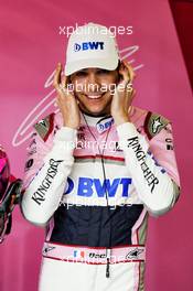 Esteban Ocon (FRA) Sahara Force India F1 Team. 07.03.2018. Formula One Testing, Day Two, Barcelona, Spain. Wednesday.