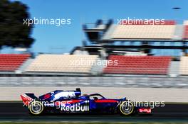 Brendon Hartley (NZL) Scuderia Toro Rosso STR13. 07.03.2018. Formula One Testing, Day Two, Barcelona, Spain. Wednesday.