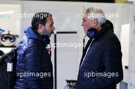 Lawrence Stroll (CDN) Businessman and father of Lance Stroll (CDN) Williams (Right). 07.03.2018. Formula One Testing, Day Two, Barcelona, Spain. Wednesday.