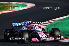 Esteban Ocon (FRA) Sahara Force India F1 VJM11. 07.03.2018. Formula One Testing, Day Two, Barcelona, Spain. Wednesday.