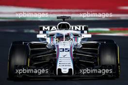 Sergey Sirotkin (RUS) Williams FW41. 07.03.2018. Formula One Testing, Day Two, Barcelona, Spain. Wednesday.