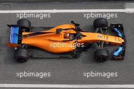 Stoffel Vandoorne (BEL) McLaren MCL33. 07.03.2018. Formula One Testing, Day Two, Barcelona, Spain. Wednesday.