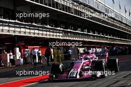 Nicholas Latifi (CDN) Sahara Force India F1 VJM11 Development Driver. 15.05.2018. Formula One In Season Testing, Day One, Barcelona, Spain. Tuesday.