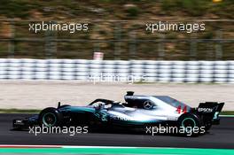 Lewis Hamilton (GBR) Mercedes AMG F1 W09. 15.05.2018. Formula One In Season Testing, Day One, Barcelona, Spain. Tuesday.