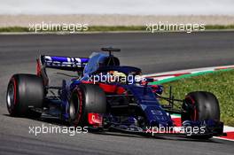 Sean Gelael (IDN) Scuderia Toro Rosso STR13 Test Driver. 15.05.2018. Formula One In Season Testing, Day One, Barcelona, Spain. Tuesday.
