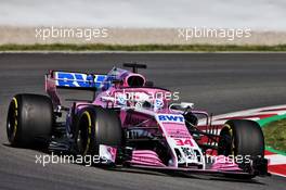 Nicholas Latifi (CDN) Sahara Force India F1 VJM11 Development Driver. 15.05.2018. Formula One In Season Testing, Day One, Barcelona, Spain. Tuesday.