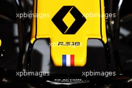Renault Sport F1 Team RS18 nosecone. 15.05.2018. Formula One In Season Testing, Day One, Barcelona, Spain. Tuesday.