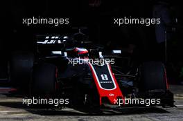 Romain Grosjean (FRA) Haas F1 Team VF-18. 15.05.2018. Formula One In Season Testing, Day One, Barcelona, Spain. Tuesday.
