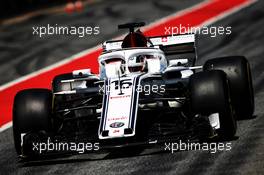 Charles Leclerc (MON) Sauber F1 Team C37. 16.05.2018. Formula One In Season Testing, Day Two, Barcelona, Spain. Wednesday.