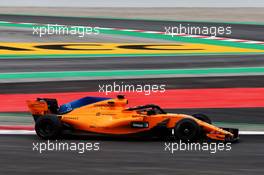 Stoffel Vandoorne (BEL) McLaren MCL33. 16.05.2018. Formula One In Season Testing, Day Two, Barcelona, Spain. Wednesday.
