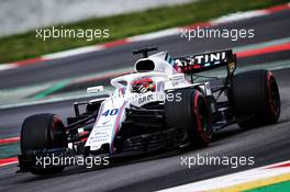Robert Kubica (POL) Williams FW41 Reserve and Development Driver. 16.05.2018. Formula One In Season Testing, Day Two, Barcelona, Spain. Wednesday.
