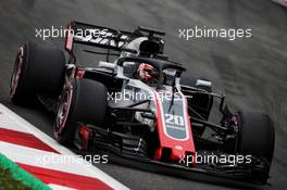 Kevin Magnussen (DEN) Haas VF-18. 16.05.2018. Formula One In Season Testing, Day Two, Barcelona, Spain. Wednesday.