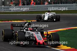 Kevin Magnussen (DEN) Haas VF-18. 24.08.2018. Formula 1 World Championship, Rd 13, Belgian Grand Prix, Spa Francorchamps, Belgium, Practice Day.