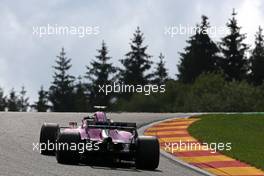 Esteban Ocon (FRA) Force India F1  24.08.2018. Formula 1 World Championship, Rd 13, Belgian Grand Prix, Spa Francorchamps, Belgium, Practice Day.