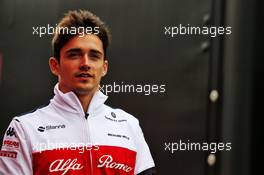 Charles Leclerc (MON) Sauber F1 Team. 24.08.2018. Formula 1 World Championship, Rd 13, Belgian Grand Prix, Spa Francorchamps, Belgium, Practice Day.