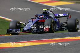 Pierre Gasly (FRA) Scuderia Toro Rosso  24.08.2018. Formula 1 World Championship, Rd 13, Belgian Grand Prix, Spa Francorchamps, Belgium, Practice Day.