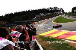 Max Verstappen (NLD) Red Bull Racing RB14. 24.08.2018. Formula 1 World Championship, Rd 13, Belgian Grand Prix, Spa Francorchamps, Belgium, Practice Day.