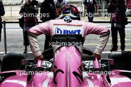 Sergio Perez (MEX) Racing Point Force India F1 VJM11. 24.08.2018. Formula 1 World Championship, Rd 13, Belgian Grand Prix, Spa Francorchamps, Belgium, Practice Day.