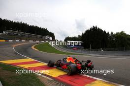 Max Verstappen (NLD) Red Bull Racing  24.08.2018. Formula 1 World Championship, Rd 13, Belgian Grand Prix, Spa Francorchamps, Belgium, Practice Day.