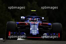 Pierre Gasly (FRA) Scuderia Toro Rosso STR13. 24.08.2018. Formula 1 World Championship, Rd 13, Belgian Grand Prix, Spa Francorchamps, Belgium, Practice Day.