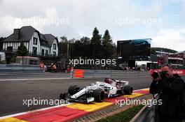 Marcus Ericsson (SWE) Sauber C37. 24.08.2018. Formula 1 World Championship, Rd 13, Belgian Grand Prix, Spa Francorchamps, Belgium, Practice Day.
