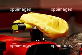 Ferrari SF71H camera covered. 24.08.2018. Formula 1 World Championship, Rd 13, Belgian Grand Prix, Spa Francorchamps, Belgium, Practice Day.