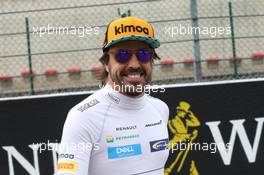 Fernando Alonso (ESP) McLaren MCL33. 26.08.2018. Formula 1 World Championship, Rd 13, Belgian Grand Prix, Spa Francorchamps, Belgium, Race Day.