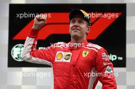 1st place Sebastian Vettel (GER) Ferrari SF71H. 26.08.2018. Formula 1 World Championship, Rd 13, Belgian Grand Prix, Spa Francorchamps, Belgium, Race Day.