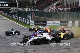 Lance Stroll (CDN) Williams FW41. 26.08.2018. Formula 1 World Championship, Rd 13, Belgian Grand Prix, Spa Francorchamps, Belgium, Race Day.