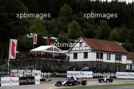 Pierre Gasly (FRA) Scuderia Toro Rosso STR13. 26.08.2018. Formula 1 World Championship, Rd 13, Belgian Grand Prix, Spa Francorchamps, Belgium, Race Day.