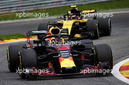 Daniel Ricciardo (AUS) Red Bull Racing RB14. 26.08.2018. Formula 1 World Championship, Rd 13, Belgian Grand Prix, Spa Francorchamps, Belgium, Race Day.