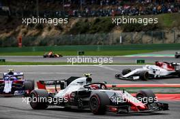 Kevin Magnussen (DEN) Haas VF-18. 26.08.2018. Formula 1 World Championship, Rd 13, Belgian Grand Prix, Spa Francorchamps, Belgium, Race Day.