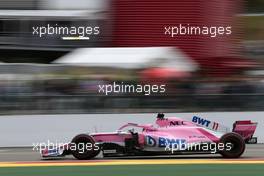 Sergio Perez (MEX) Sahara Force India F1   26.08.2018. Formula 1 World Championship, Rd 13, Belgian Grand Prix, Spa Francorchamps, Belgium, Race Day.