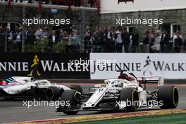 Marcus Ericsson (SWE) Sauber C37. 26.08.2018. Formula 1 World Championship, Rd 13, Belgian Grand Prix, Spa Francorchamps, Belgium, Race Day.