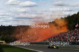 Nico Hulkenberg (GER) Renault Sport F1 Team RS18. 26.08.2018. Formula 1 World Championship, Rd 13, Belgian Grand Prix, Spa Francorchamps, Belgium, Race Day.