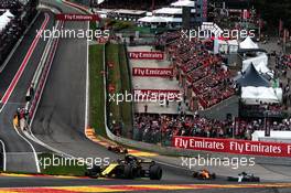 Carlos Sainz Jr (ESP) Renault Sport F1 Team RS18. 26.08.2018. Formula 1 World Championship, Rd 13, Belgian Grand Prix, Spa Francorchamps, Belgium, Race Day.