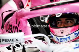 Sergio Perez (MEX) Racing Point Force India F1 VJM11. 25.08.2018. Formula 1 World Championship, Rd 13, Belgian Grand Prix, Spa Francorchamps, Belgium, Qualifying Day.