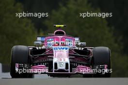 Esteban Ocon (FRA) Force India F1  25.08.2018. Formula 1 World Championship, Rd 13, Belgian Grand Prix, Spa Francorchamps, Belgium, Qualifying Day.