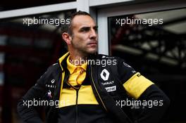 Cyril Abiteboul (FRA) Renault Sport F1 Managing Director. 25.08.2018. Formula 1 World Championship, Rd 13, Belgian Grand Prix, Spa Francorchamps, Belgium, Qualifying Day.