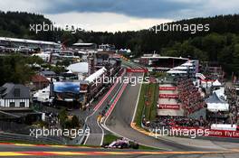 Sergio Perez (MEX) Racing Point Force India F1 VJM11. 25.08.2018. Formula 1 World Championship, Rd 13, Belgian Grand Prix, Spa Francorchamps, Belgium, Qualifying Day.