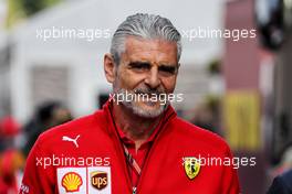 Maurizio Arrivabene (ITA) Ferrari Team Principal. 25.08.2018. Formula 1 World Championship, Rd 13, Belgian Grand Prix, Spa Francorchamps, Belgium, Qualifying Day.