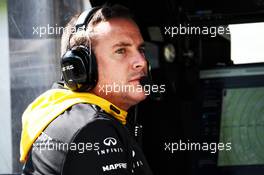 Gilles Carraro (ITA) Renault Sport F1 Team, Team Manager. 25.08.2018. Formula 1 World Championship, Rd 13, Belgian Grand Prix, Spa Francorchamps, Belgium, Qualifying Day.