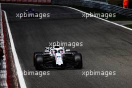 Lance Stroll (CDN) Williams FW41. 25.08.2018. Formula 1 World Championship, Rd 13, Belgian Grand Prix, Spa Francorchamps, Belgium, Qualifying Day.
