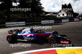 Brendon Hartley (NZL) Scuderia Toro Rosso STR13. 25.08.2018. Formula 1 World Championship, Rd 13, Belgian Grand Prix, Spa Francorchamps, Belgium, Qualifying Day.